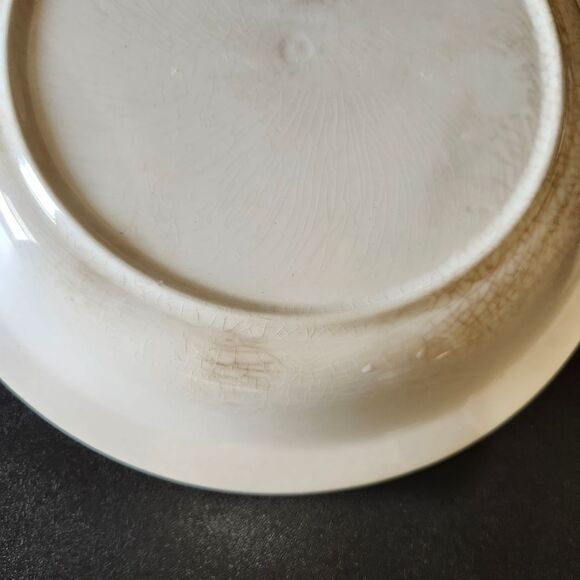 Vintage Strawberry Pie Recipe Ceramic Pie Plate 10in Farmcore Farmhouse Déc - Picture 6 of 8